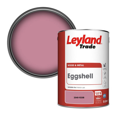 Leyland Trade Wood & Metal Eggshell Paint (2040-R20B) 5L