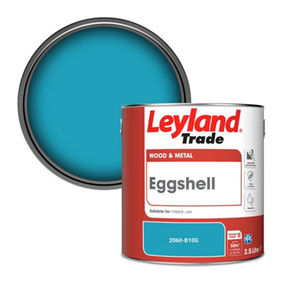Leyland Trade Wood & Metal Eggshell Paint (2060-B10G) 2.5L