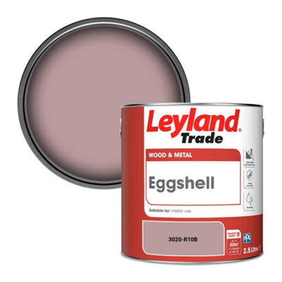 Leyland Trade Wood & Metal Eggshell Paint (3020-R10B) 2.5L