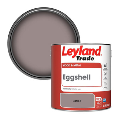 Leyland Trade Wood & Metal Eggshell Paint (4010-R) 2.5L