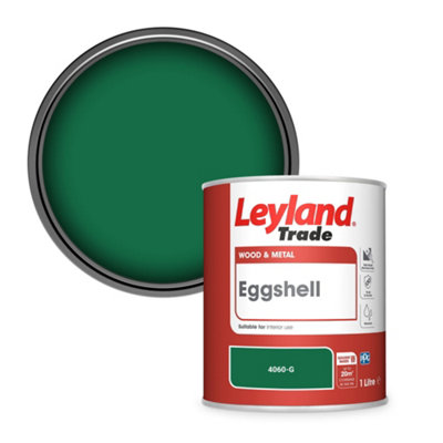 Leyland Trade Wood & Metal Eggshell Paint (4060-G) 1L
