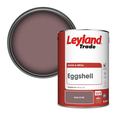 Leyland Trade Wood & Metal Eggshell Paint (5020-R10B) 5L