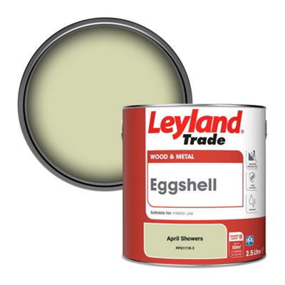 Leyland Trade Wood & Metal Eggshell Paint April Showers (PPG1118-2) 2.5L