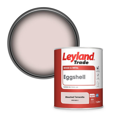 Leyland Trade Wood & Metal Eggshell Paint Bleached Terracotta (PPG1065-2) 1L