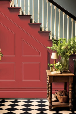 Leyland Trade Wood & Metal Eggshell Paint Burnt Red (PPG17-13) 5L