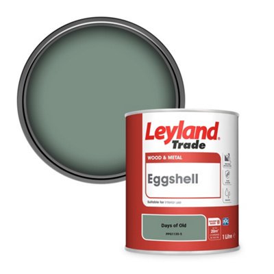 Leyland Trade Wood & Metal Eggshell Paint Days of Old (PPG1135-5) 1L