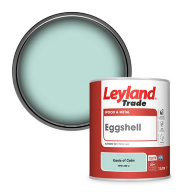 Leyland Trade Wood & Metal Eggshell Paint Oasis of Calm (PPG1230-2) 1L