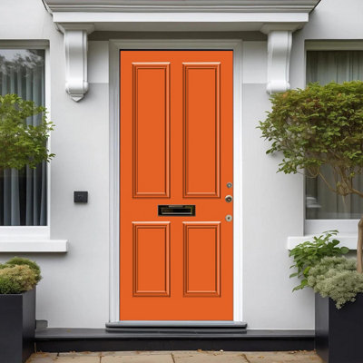 Leyland Trade Wood & Metal Eggshell Paint Pure Orange (RAL 2004) 5L