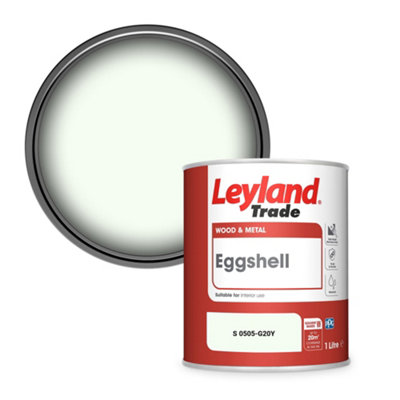Leyland Trade Wood & Metal Eggshell Paint (S 0505-G20Y) 1L