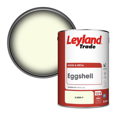 Leyland Trade Wood & Metal Eggshell Paint (S 0505-Y) 5L