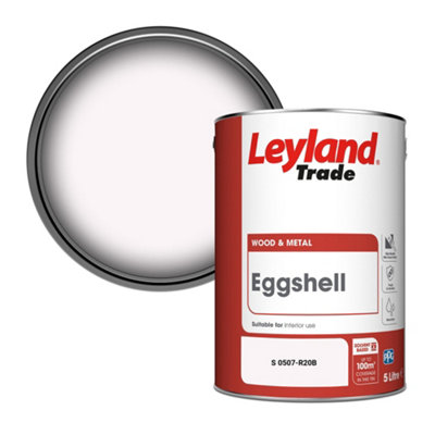 Leyland Trade Wood & Metal Eggshell Paint (S 0507-R20B) 5L