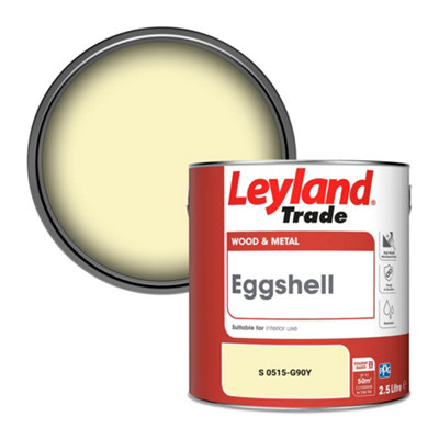 Leyland Trade Wood & Metal Eggshell Paint (S 0515-G90Y) 2.5L