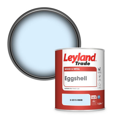 Leyland Trade Wood & Metal Eggshell Paint (S 0515-R80B) 1L