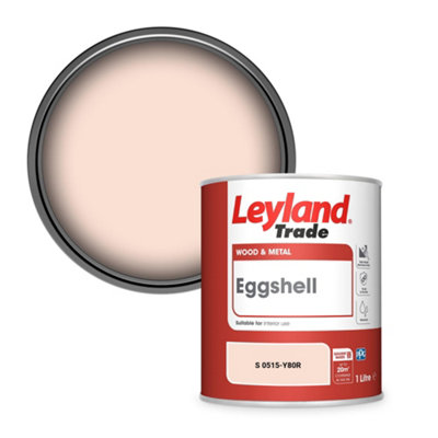 Leyland Trade Wood & Metal Eggshell Paint (S 0515-Y80R) 1L