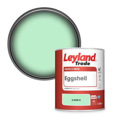 Leyland Trade Wood & Metal Eggshell Paint (S 0530-G) 1L