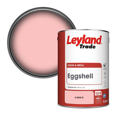 Leyland Trade Wood & Metal Eggshell Paint (S 0530-R) 5L