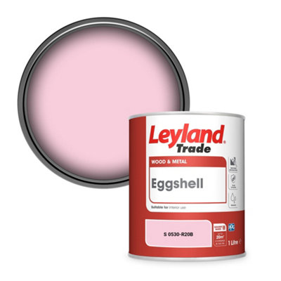 Leyland Trade Wood & Metal Eggshell Paint (S 0530-R20B) 1L