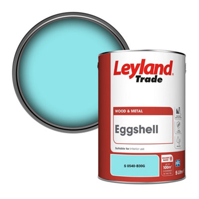 Leyland Trade Wood & Metal Eggshell Paint (S 0540-B30G) 5L