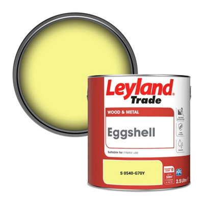 Leyland Trade Wood & Metal Eggshell Paint (S 0540-G70Y) 2.5L