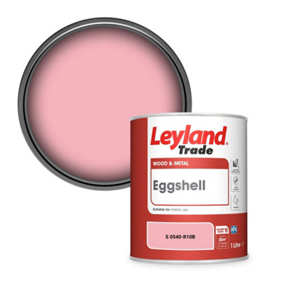 Leyland Trade Wood & Metal Eggshell Paint (S 0540-R10B) 1L