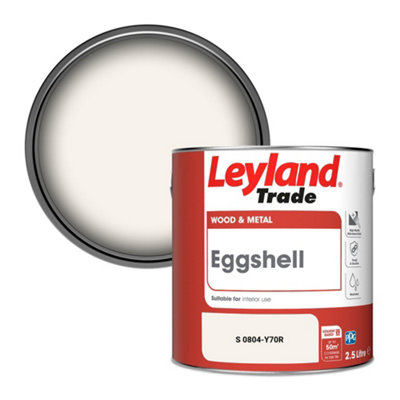 Leyland Trade Wood & Metal Eggshell Paint (S 0804-Y70R) 2.5L