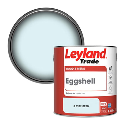 Leyland Trade Wood & Metal Eggshell Paint (S 0907-B20G) 2.5L