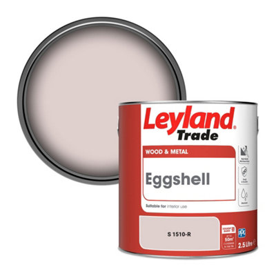 Leyland Trade Wood & Metal Eggshell Paint (S 1510-R) 2.5L