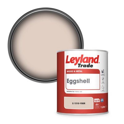Leyland Trade Wood & Metal Eggshell Paint (S 1510-Y80R) 1L