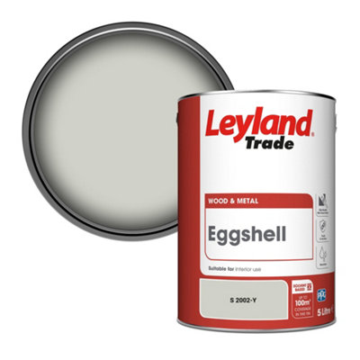 Leyland Trade Wood & Metal Eggshell Paint (S 2002-Y) 5L