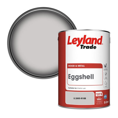 Leyland Trade Wood & Metal Eggshell Paint (S 2005-R10B) 5L