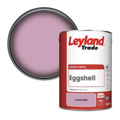 Leyland Trade Wood & Metal Eggshell Paint (S 2030-R30B) 5L