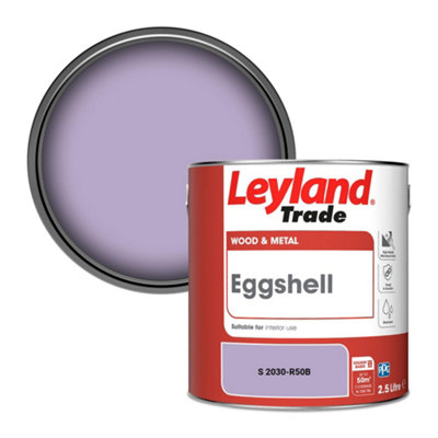 Leyland Trade Wood & Metal Eggshell Paint (S 2030-R50B) 2.5L