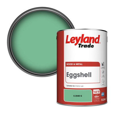 Leyland Trade Wood & Metal Eggshell Paint (S 2040-G) 5L