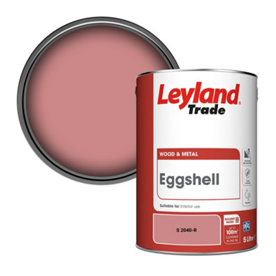 Leyland Trade Wood & Metal Eggshell Paint (S 2040-R) 5L