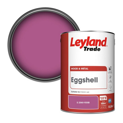 Leyland Trade Wood & Metal Eggshell Paint (S 2060-R30B) 5L