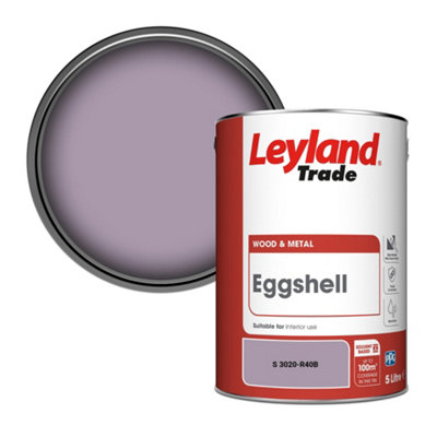 Leyland Trade Wood & Metal Eggshell Paint (S 3020-R40B) 5L