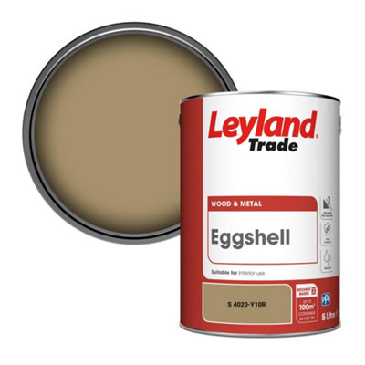 Leyland Trade Wood & Metal Eggshell Paint (S 4020-Y10R) 5L