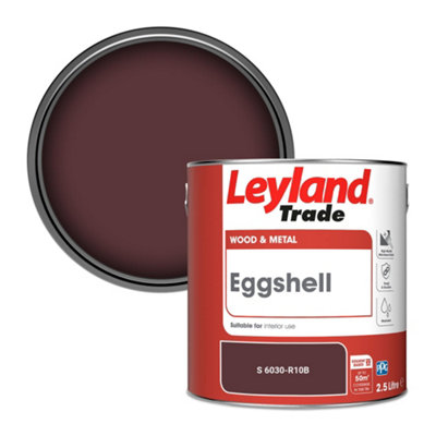 Leyland Trade Wood & Metal Eggshell Paint (S 6030-R10B) 2.5L