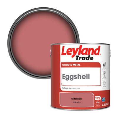 Leyland Trade Wood & Metal Eggshell Paint Sideshow (PPG1187-5) 2.5L