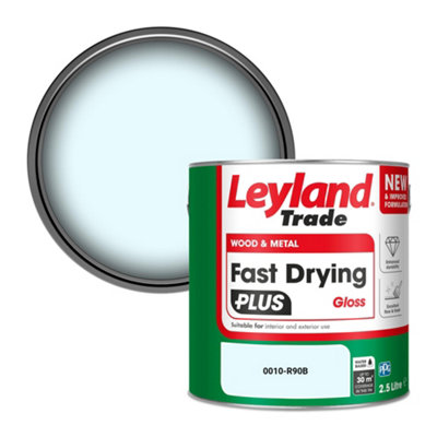 Leyland Trade Wood & Metal Fast Drying PLUS Gloss Paint (0010-R90B) 2.5L