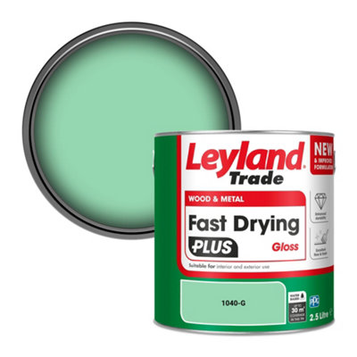 Leyland Trade Wood & Metal Fast Drying PLUS Gloss Paint (1040-G) 2.5L