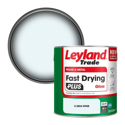 Leyland Trade Wood & Metal Fast Drying PLUS Gloss Paint (S 0804-R90B) 2.5L