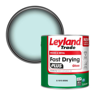 Leyland Trade Wood & Metal Fast Drying PLUS Gloss Paint (S 1015-B50G) 2.5L