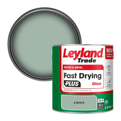 Leyland Trade Wood & Metal Fast Drying PLUS Gloss Paint (S 3010-G) 2.5L
