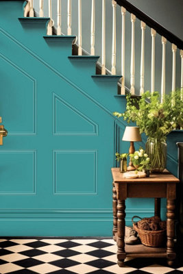 Leyland Trade Wood & Metal Fast Drying PLUS Satin Paint Turquoise