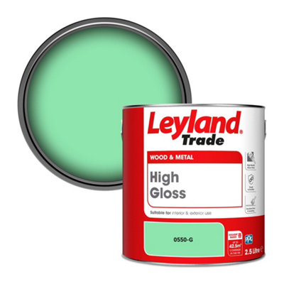 Leyland Trade Wood & Metal High Gloss Paint (0550-G) 2.5L