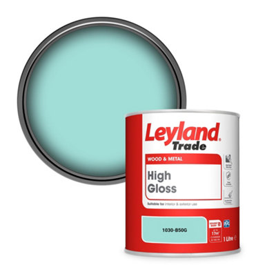 Leyland Trade Wood & Metal High Gloss Paint (1030-B50G) 1L
