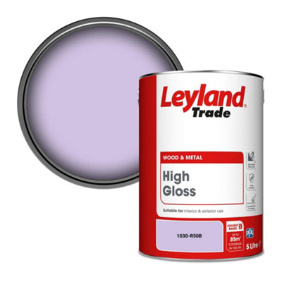 Leyland Trade Wood & Metal High Gloss Paint (1030-R50B) 5L