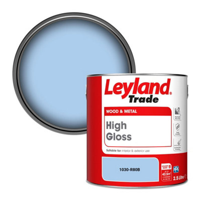 Leyland Trade Wood & Metal High Gloss Paint (1030-R80B) 2.5L