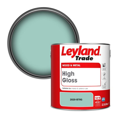 Leyland Trade Wood & Metal High Gloss Paint (2020-B70G) 2.5L